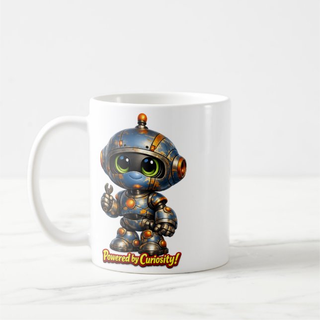 Taza De Café Robot (Izquierda)