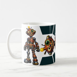 Taza De Café Robot