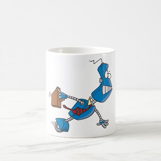 Taza De Café Robot Business Executive (Subido por el creador)
