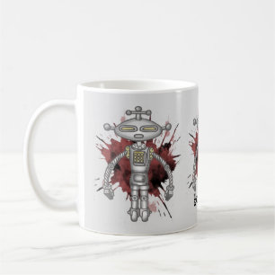 Taza De Café Robot de Scifi número 6