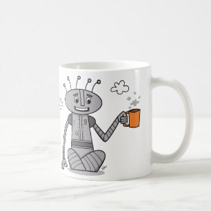 Taza De Café Robot del café - taza