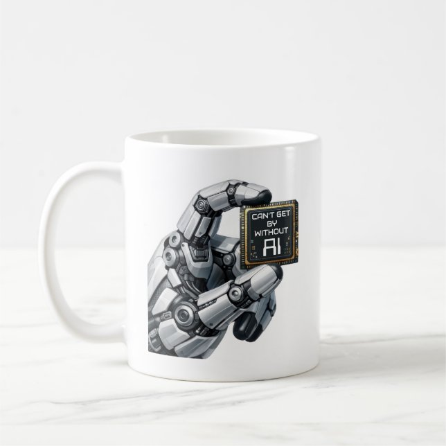 Taza De Café Robot Hand (Izquierda)