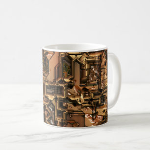 Taza De Café Robot malo 3 Mug