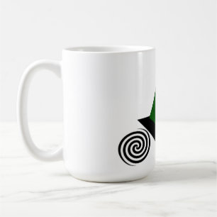 Taza De Café Robot, Montando, Bicicleta