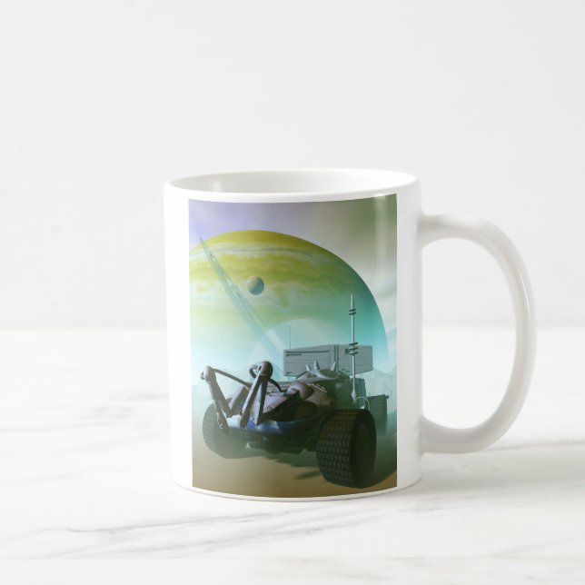 Taza De Café Robotic Landrover Mug (Derecha)