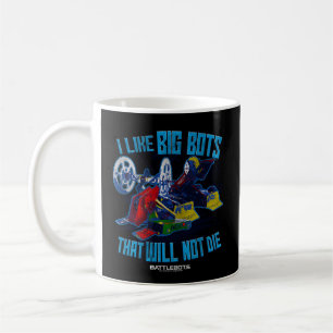 Taza De Café Robots contra los robots de combate Me Gustan Los 