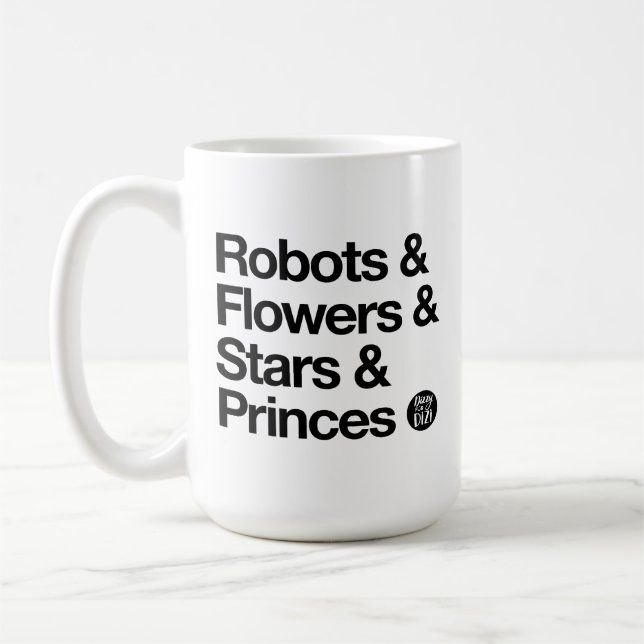 Taza De Café Robots y mug (Izquierda)