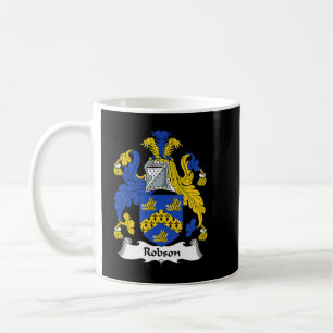 Taza De Café Robson Coat of Arms Crest