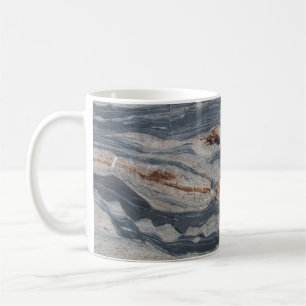 Taza De Café Roca caliza de Boudinage impresa