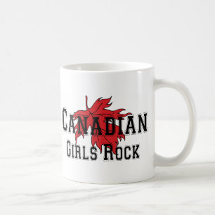 Taza De Café Roca canadiense de los chicas