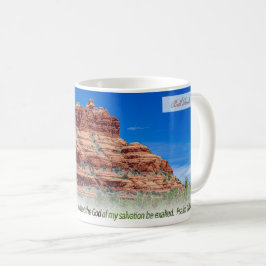 Taza De Café Roca de la Campana Salmo 18:46 KJV