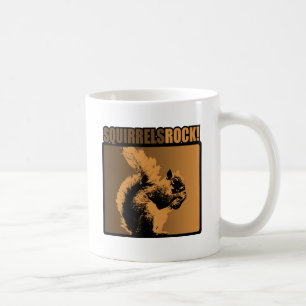 Taza De Café ¡Roca de las ardillas!