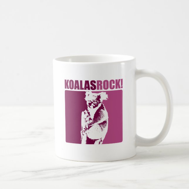 Taza De Café ¡Roca de las koalas! (Derecha)