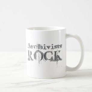 Taza De Café Roca de los archivistas