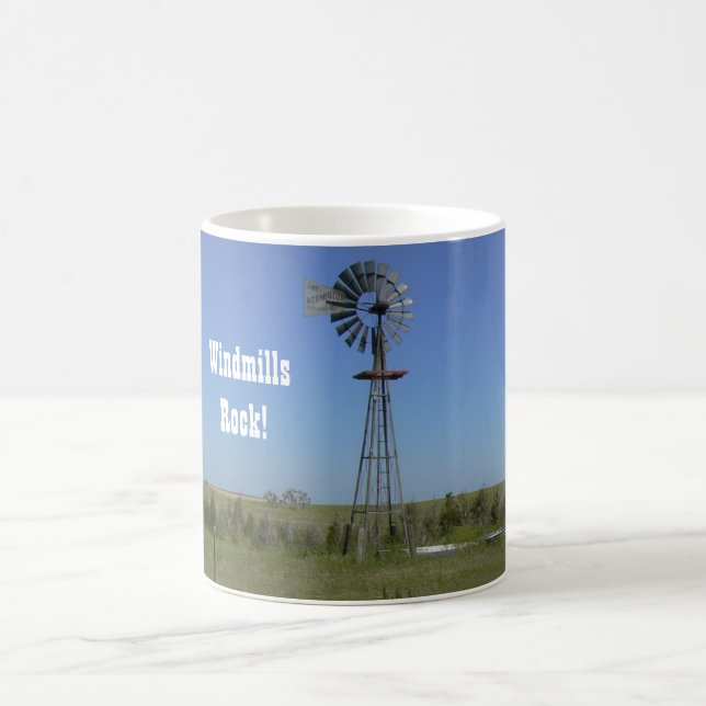 Taza De Café ¡Roca de los molinoes de viento! (Centro)
