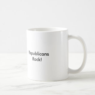 Taza De Café ¡Roca de los republicanos!