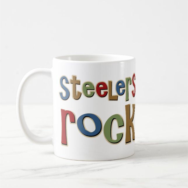 Taza De Café Roca de Steelers (Izquierda)