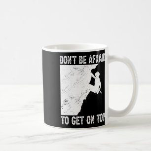 Taza De Café Roca divertida escalada Bouldering 