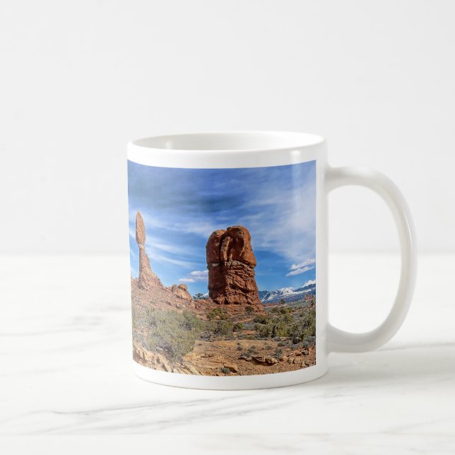 Taza De Café Roca equilibrada, Utah (Derecha)