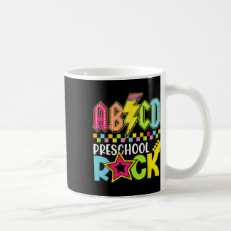 Taza De Café Roca Preescolar Rayo Divertido Regreso a la Escuel