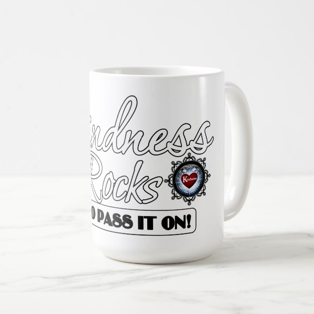 Taza De Café Rocas de bondad (Anverso derecho)