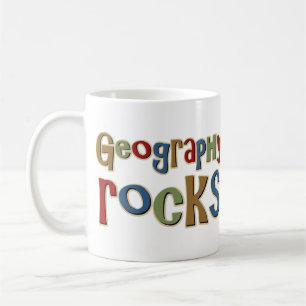 Taza De Café Rocas de la geografía