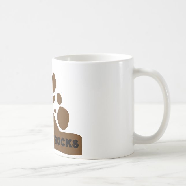 Taza De Café Rocas de la geología (Derecha)