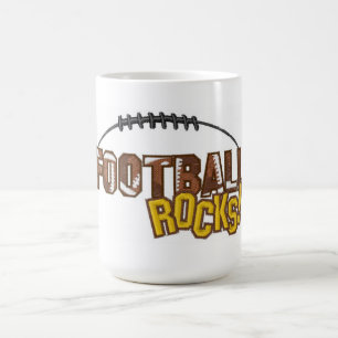 Taza De Café Rocas de música/fútbol