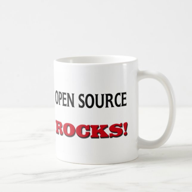 Taza De Café Rocas de Open Source (Derecha)