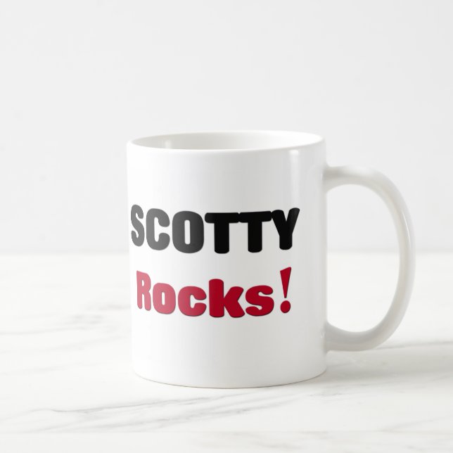 Taza De Café Rocas de Scotty (Derecha)