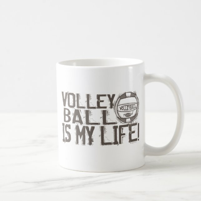 Taza De Café Rocas de voleibol (Derecha)