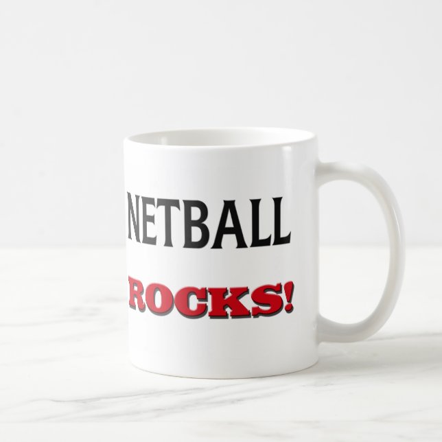 Taza De Café Rocas del Netball (Derecha)