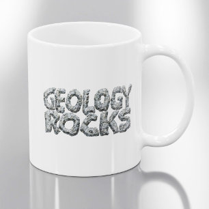Taza De Café Rocas geológicas