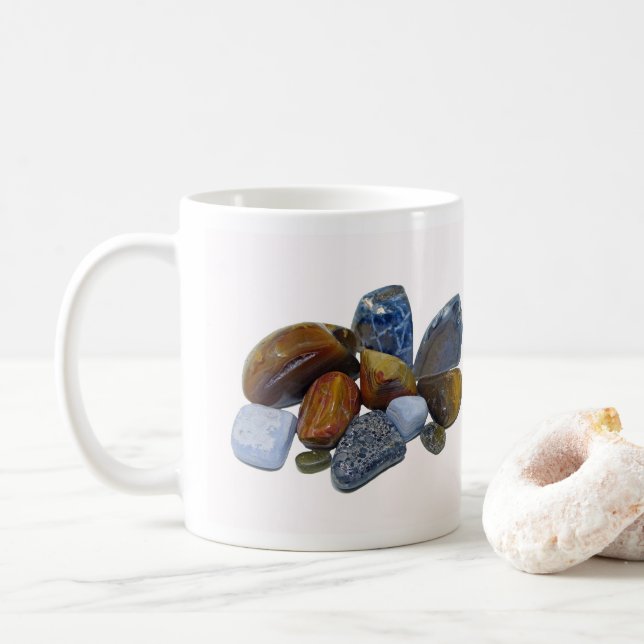 Taza De Café Rocas pulidas (Con donut)