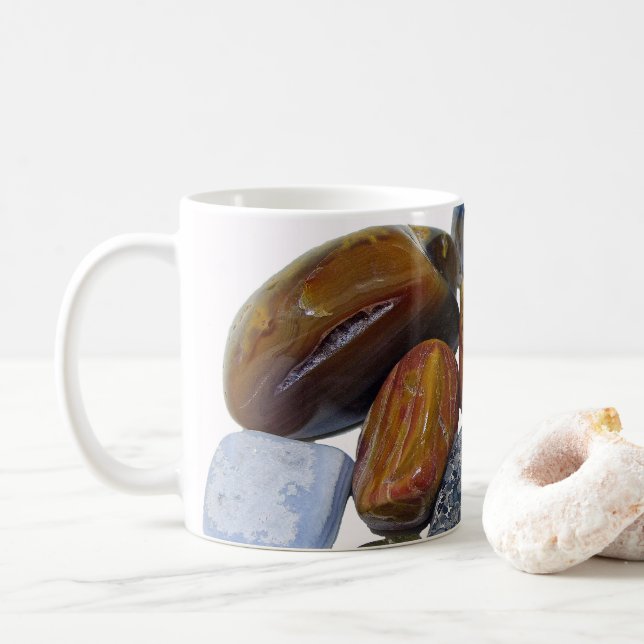 Taza De Café Rocas pulidas (Con donut)