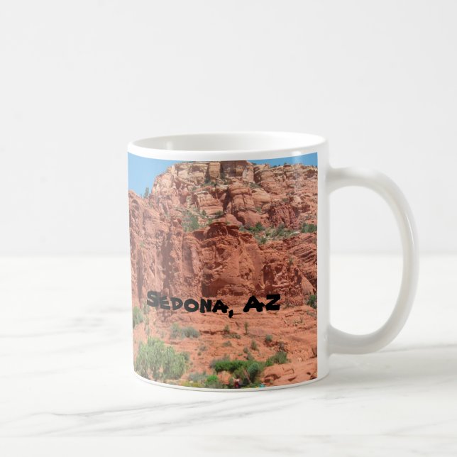 Taza De Café Rocas rojas de Sedona (Derecha)