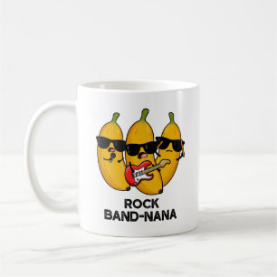 Taza De Café Rock Band-nana Funny Banana Pun