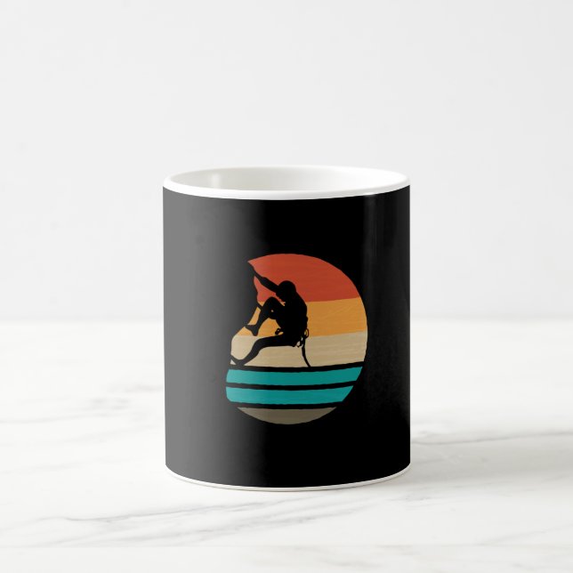 Taza De Café Rock Climber Retro (Centro)