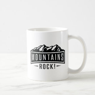 Taza De Café Rock de las montañas