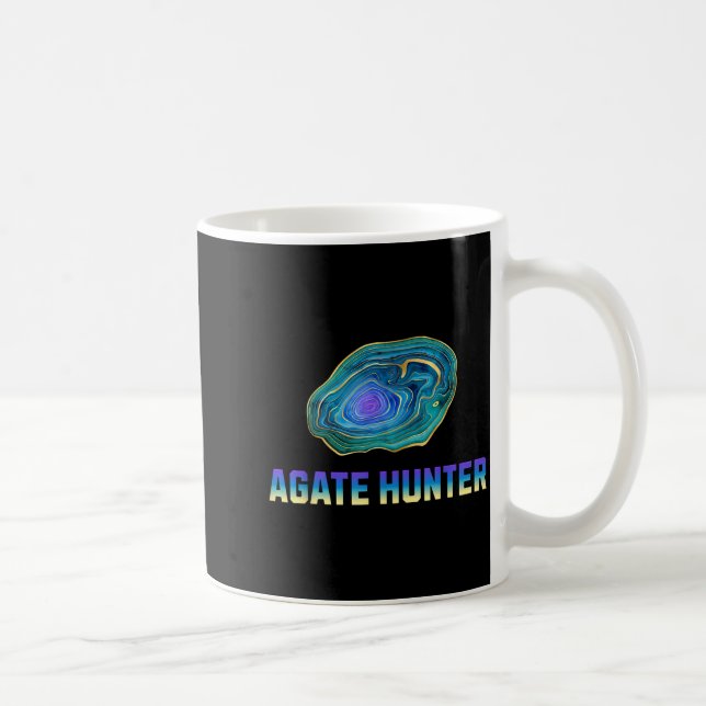 Taza De Café Rock Hunting Rock Collector Agate Geology Agate Hu (Derecha)