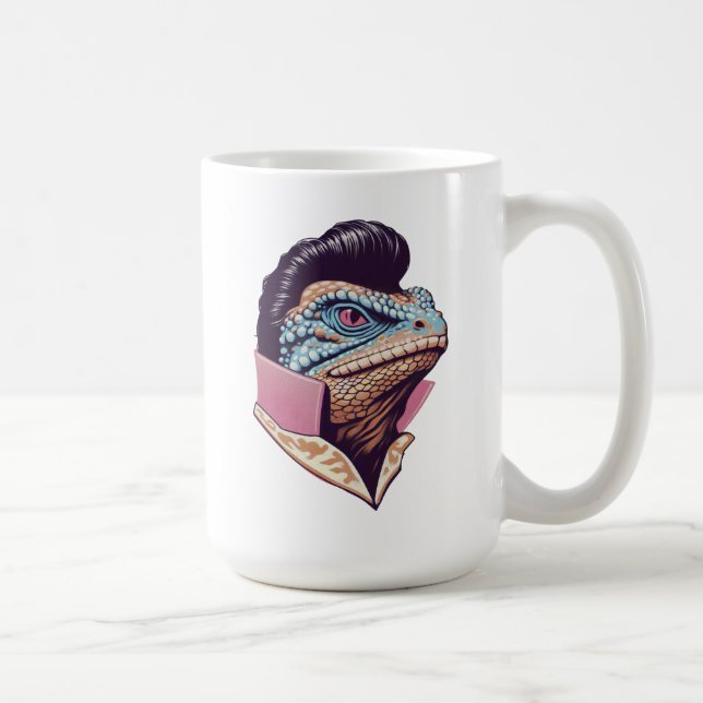 Taza De Café Rock 'n' Reptile (Derecha)