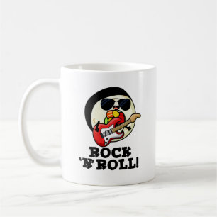 Taza De Café Rock n Roll Funny Sushi Roll Pun