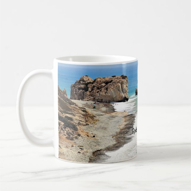 Taza De Café Rock of Aphrordite, Cyprus, (Izquierda)