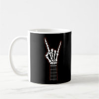 Rock On Skeleton Hand Guitar Gifts