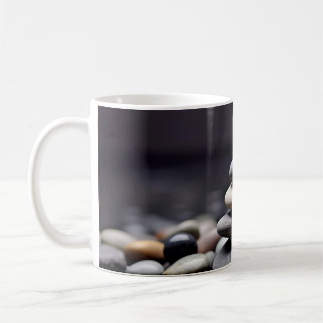 Taza De Café Rock Pebble Sand Tranquil (Izquierda)
