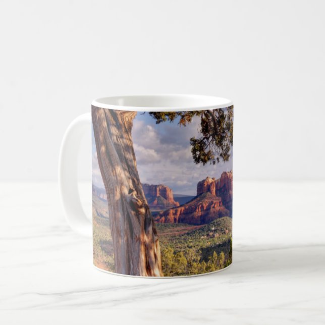 Taza De Café Rock Rojo | Sedona Arizona (Anverso izquierdo)