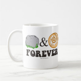 Taza De Café Rock Roll Forever Personalizado Meal Music Motto