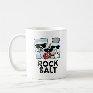 Taza De Café Rock Salt Funny Condiny Music Pun