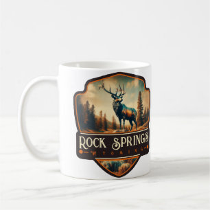 Taza De Café Rock Springs, Wyoming Vintage