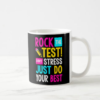 Taza De Café Rock The Tes No Stress Sólo Haz Tu Mejor Profesor